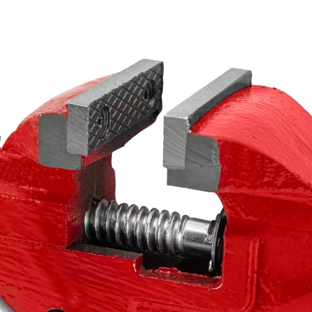 Тиски слесарные MTX 50 мм настольные поворотные c наковальней 18675 купить в Ханты-Мансийске