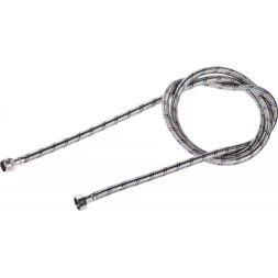 Подводка гибкая ЗУБР для воды, оплетка из нержавеющей стали, г/ш 1/2" - 2м 51005-G/S-200
