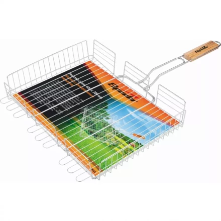 Решетка-гриль 240х310х55 мм объемная хромировання SPARTA 69553 купить в Ханты-Мансийске