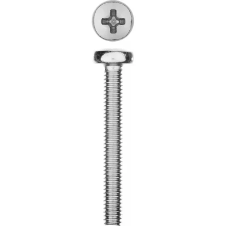 Винт DIN 7985 M4x30мм, 10шт, кл. пр. 4.8, оцинкованный, ЗУБР 303156-04-030 купить в Ханты-Мансийске