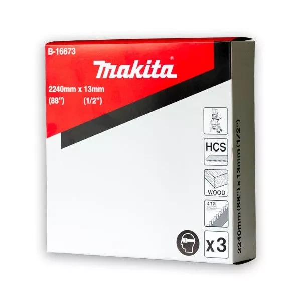 Набор полотен Makita B-16673 для ленточной пилы купить в Ханты-Мансийске