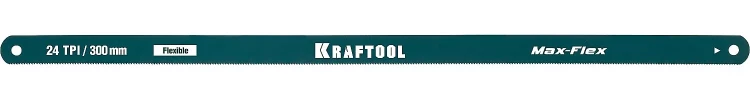 Полотно гибкое Max Flex, KRAFTOOL 15941-24-S10, безопасное, с волнообразной разводкой, 24 TPI, 10шт, 300мм 15941-24-S10 купить в Ханты-Мансийске