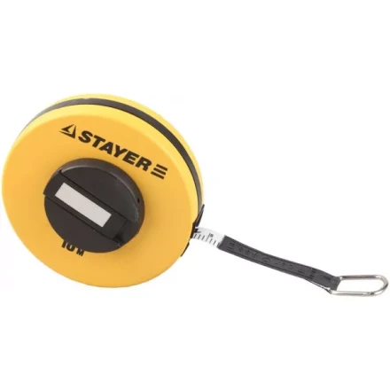 Мерная лента STAYER &quot;STANDARD&quot; фиберглассовая двусторонняя, 10м 34153-10 купить в Ханты-Мансийске