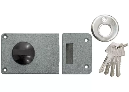 Замок накладной ЗВ-6 цилиндровый СИБРТЕХ 91672 купить в Ханты-Мансийске