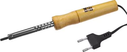 Паяльник DEXX с деревянной рукояткой, конус, 40Вт 55416-40 купить в Ханты-Мансийске