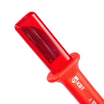 Нож электрика диэлектрический КВТ НМИ-12 с прямым лезвием (92313) купить в Ханты-Мансийске