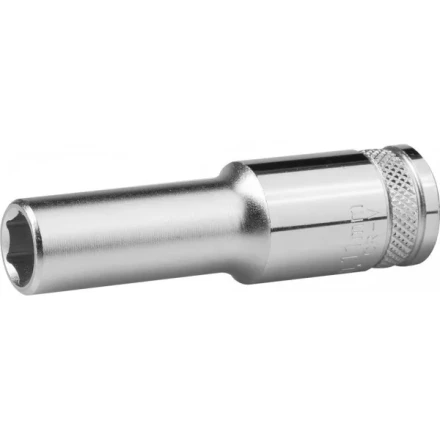 Торцовая головка KRAFTOOL &quot;INDUSTRIE QUALITAT&quot;, удлиненная, Cr-V, FLANK, хромосатинированная, 1/2&quot;, 11 мм 27807-11_z01 купить в Ханты-Мансийске