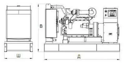 Дизельная электростанция Исток АД16С-Т400-РМ12 купить в Ханты-Мансийске