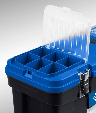 ЗУБР ДЕСНА-20, 508 x 256 x 225 мм, (20), Пластиковый ящик для инструментов (38181-20) купить в Ханты-Мансийске