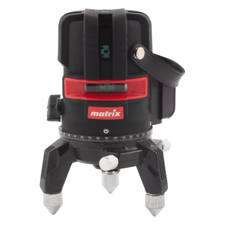 Лазерный уровень ML 06 Green, 30 м, 520 нм, аккумулятор Li 2800 мАч, резьба 5/8" Matrix 35067 купить в Ханты-Мансийске