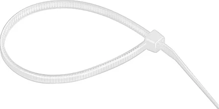 Хомуты 300 х 3,6 мм пластмассовые белые 100 шт  СИБРТЕХ 45531 купить в Ханты-Мансийске