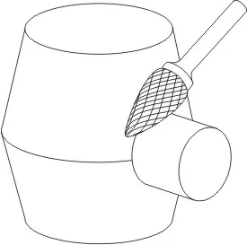 Борфреза форма H купить в Ханты-Мансийске