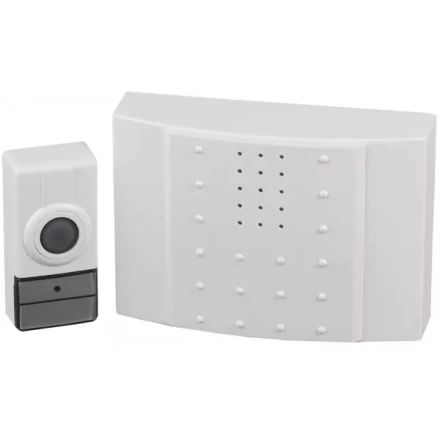 Звонок СВЕТОЗАР "ЛИРА" радиочастотный беспроводной, 16 мелодий, 4,5В SV-58062 купить в Ханты-Мансийске