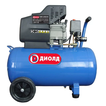 Компрессор маслянный поршневой прямой Диолд КМП-2000-50 купить в Ханты-Мансийске