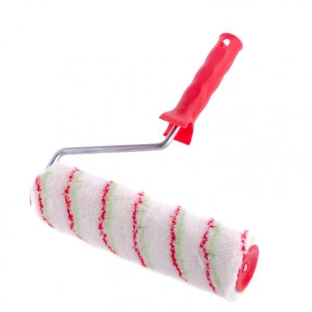 Валик &quot;Эмали&quot;  250 мм ворс 12 мм D 48 мм D ручки 8 мм полиамид полиакрил Сибртех 80171 купить в Ханты-Мансийске