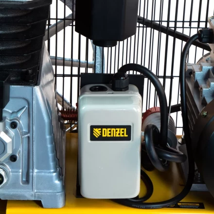 Компрессор воздушный, ременный привод BCI5500-T/200, 5.5 кВт, 200 литров, 850 л/мин Denzel 58128 купить в Ханты-Мансийске