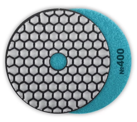 ЗУБР 100 мм, №400, сухое шлифование, алмазный гибкий шлифовальный круг АГШК, Профессионал (29868-400) купить в Ханты-Мансийске