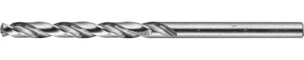 Сверло ЗУБР &quot;ЭКСПЕРТ&quot;  по металлу, цилиндрический хвостовик, быстрорежущая сталь Р6М5, класс точности А1, 4х75мм 4-29625-075-4 купить в Ханты-Мансийске
