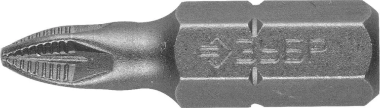ЗУБР 2 шт, PZ1, 25 мм, кованые биты (26003-1-25-2) купить в Ханты-Мансийске