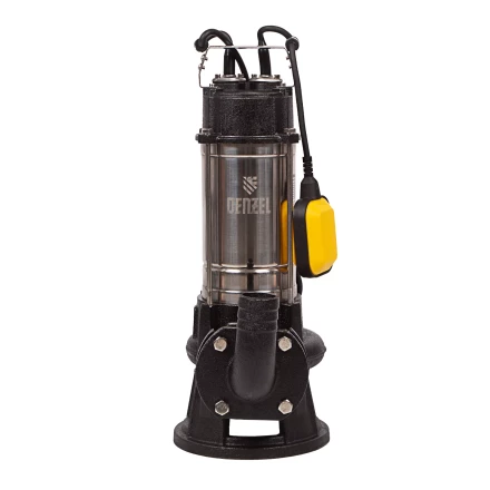 Фекальный насос Denzel FP1800-KS, 1800 Вт, напор 17 м, 26000 л/ч, нож-измельчитель купить в Ханты-Мансийске