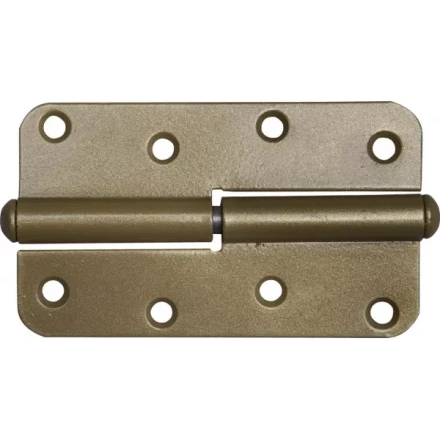 Петля накладная стальная "ПН-110", цвет золотой металлик, правая, 110мм 37653-110R купить в Ханты-Мансийске