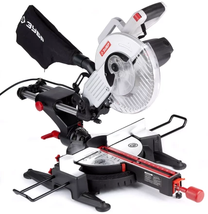 Пила торцовочная ЗУБР "МАСТЕР", сдвижная голова, 255 мм, 4800 об/мин, 1600 Вт ЗПТ-255-1600-Л-02 купить в Ханты-Мансийске