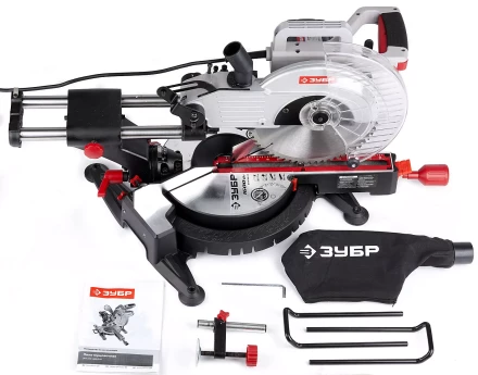 Пила торцовочная ЗУБР "МАСТЕР", сдвижная голова, 255 мм, 4800 об/мин, 1600 Вт ЗПТ-255-1600-Л-02 купить в Ханты-Мансийске