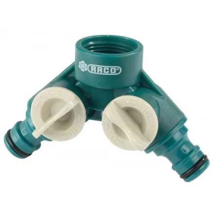 Распределитель двухканальный (резьба внешняя-соединитель), RACO &quot;Original&quot; 4250-55255C, 3/4&quot; 4250-55255C купить в Ханты-Мансийске