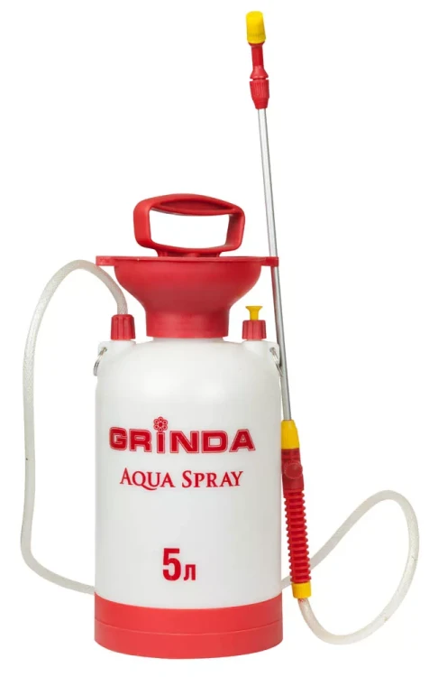 Опрыскиватель садовый GRINDA "Aqua Spray", широкая горловина, устойчивое дно, алюминиевый удлинитель, 5л 8-425115_z01 купить в Ханты-Мансийске