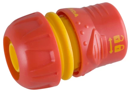 Соединитель GRINDA &quot;Premium&quot; с запирающим механизмом, пластмассовый с TPR, 3/4&quot; 8-426428 купить в Ханты-Мансийске