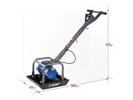 Виброплита электрическая ЗВПЭ-5 Г серия ПРОФЕССИОНАЛ купить в Ханты-Мансийске
