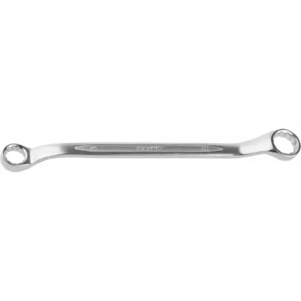 Ключ ЗУБР &quot;ПРОФИ&quot; гаечный накидной изогнутый, Cr-V сталь, хромированный, 14х17мм 27132-14-17 купить в Ханты-Мансийске