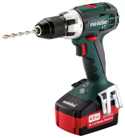 Дрель-винтоверт аккумуляторная Metabo BS 18 LT 18В, 2х5.2Ач, LiIon в кейсе купить в Ханты-Мансийске