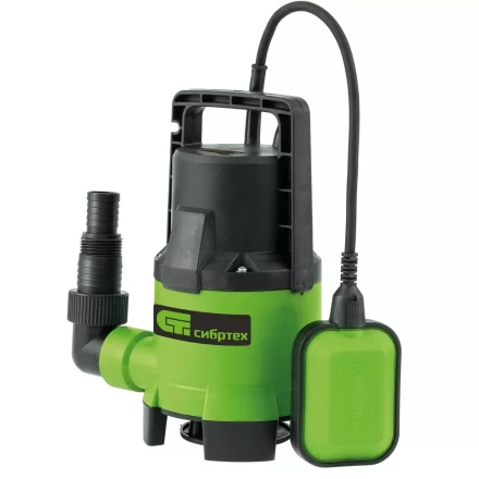 Дренажный насос для грязной воды СДН450-35, 450 Вт, напор 5.5 м, 8000 л/ч Сибртех 97263 купить в Ханты-Мансийске