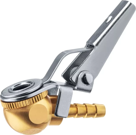 ЗУБР штуцер елочка, 6 мм - наконечник угловой для накачки шин, переходник, Профессионал (64928-06) купить в Ханты-Мансийске