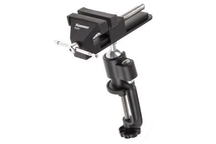 Тиски поворотные HAMMER TS100, шарнирные купить в Ханты-Мансийске