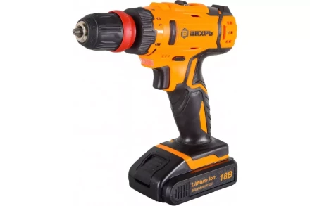 Дрель-шуруповерт Вихрь ДА-18Л-2КC 72/14/34 купить в Ханты-Мансийске