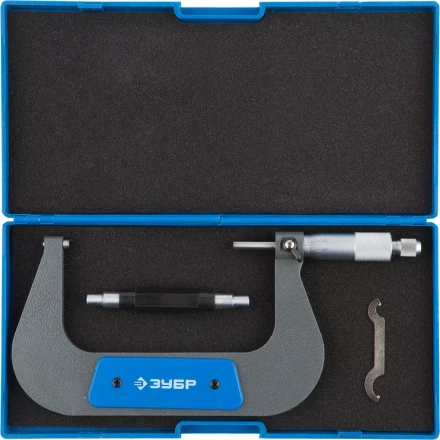 Микрометр ЗУБР &quot;ЭКСПЕРТ&quot; гладкий механический, МК 125, диапозон 100-125мм, шаг измерения 0,01мм 34480-125_z01 купить в Ханты-Мансийске