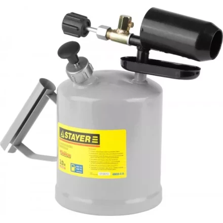 Лампа STAYER "PROFI" паяльная, стальная, 2,0л 40655-2.0 купить в Ханты-Мансийске