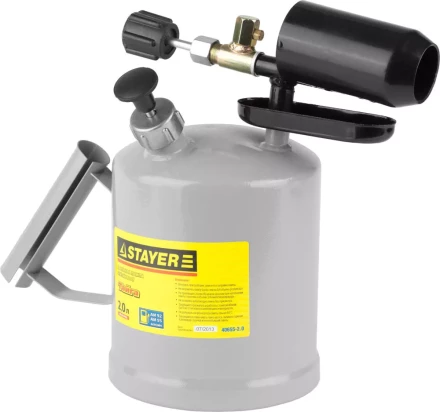 Лампа STAYER "PROFI" паяльная, стальная, 2,0л 40655-2.0 купить в Ханты-Мансийске