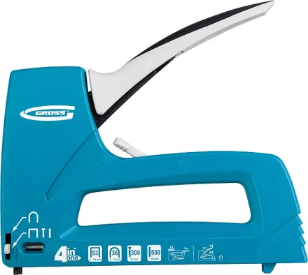 Степлер мебельный универс. (Universell 4) пласт 4-функц тип скобы 53 36 300 500 8-14мм GROSS 41005 купить в Ханты-Мансийске