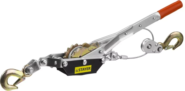 Лебедка STAYER "MAXPull" рычажная, тросовая, 2т/3м 4310-2 купить в Ханты-Мансийске