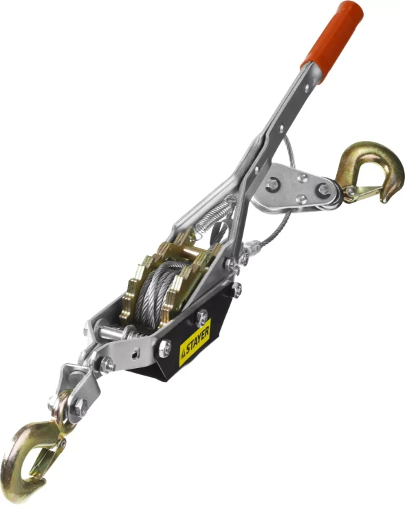 Лебедка STAYER "MAXPull" рычажная, тросовая, 2т/3м 4310-2 купить в Ханты-Мансийске