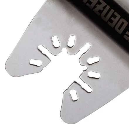 Насадка для МФИ шабер полукруг, Inox, для снятия краски и др., ширина 50 мм, длина общая 74 мм, ступенчатый Denzel 782317 купить в Ханты-Мансийске