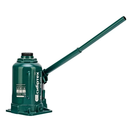 Домкрат гидравлический бутылочный Сибртех 50809, 20 т, 215-405 мм купить в Ханты-Мансийске