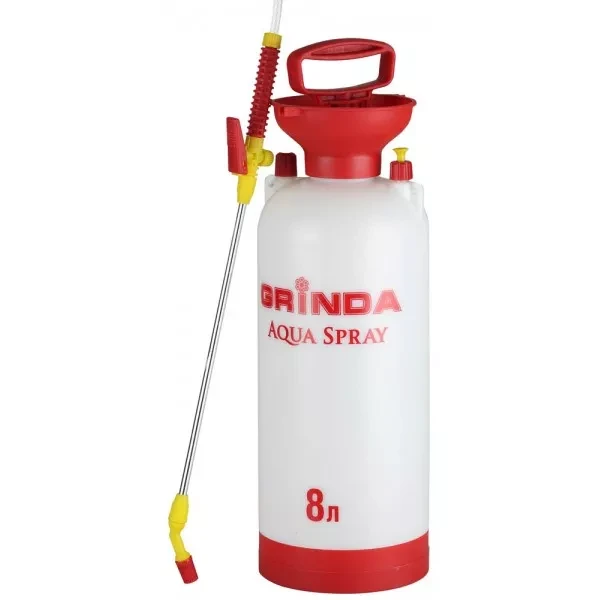 Опрыскиватель садовый GRINDA "Aqua Spray", широкая горловина, устойчивое дно, алюминиевый удлинитель, 8л 8-425117_z01 купить в Ханты-Мансийске