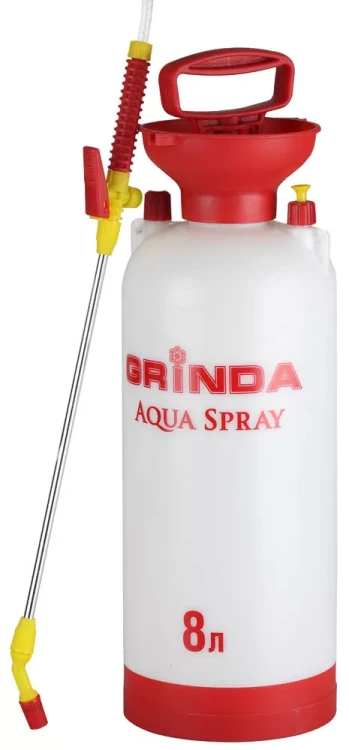 Опрыскиватель садовый GRINDA "Aqua Spray", широкая горловина, устойчивое дно, алюминиевый удлинитель, 8л 8-425117_z01 купить в Ханты-Мансийске