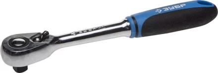 Трещотка для торцовых головок ЗУБР &quot;ПРОФИ&quot;, Сr-V сталь, 48 зубцов, 1/4&quot; 27731-1/4 купить в Ханты-Мансийске