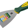 Шпательная лопатка KRAFTOOL с 2-компонент ручк, профилиров нержав полотно, 100мм 10035-100 купить в Ханты-Мансийске