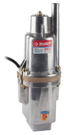 Насос ЗУБР &quot;Родничок&quot; вибрационный, погружной, для чистой воды, 1500 л/ч, напор 60 м, шнур 15 м, 225 Вт ЗНВП-300-15 купить в Ханты-Мансийске